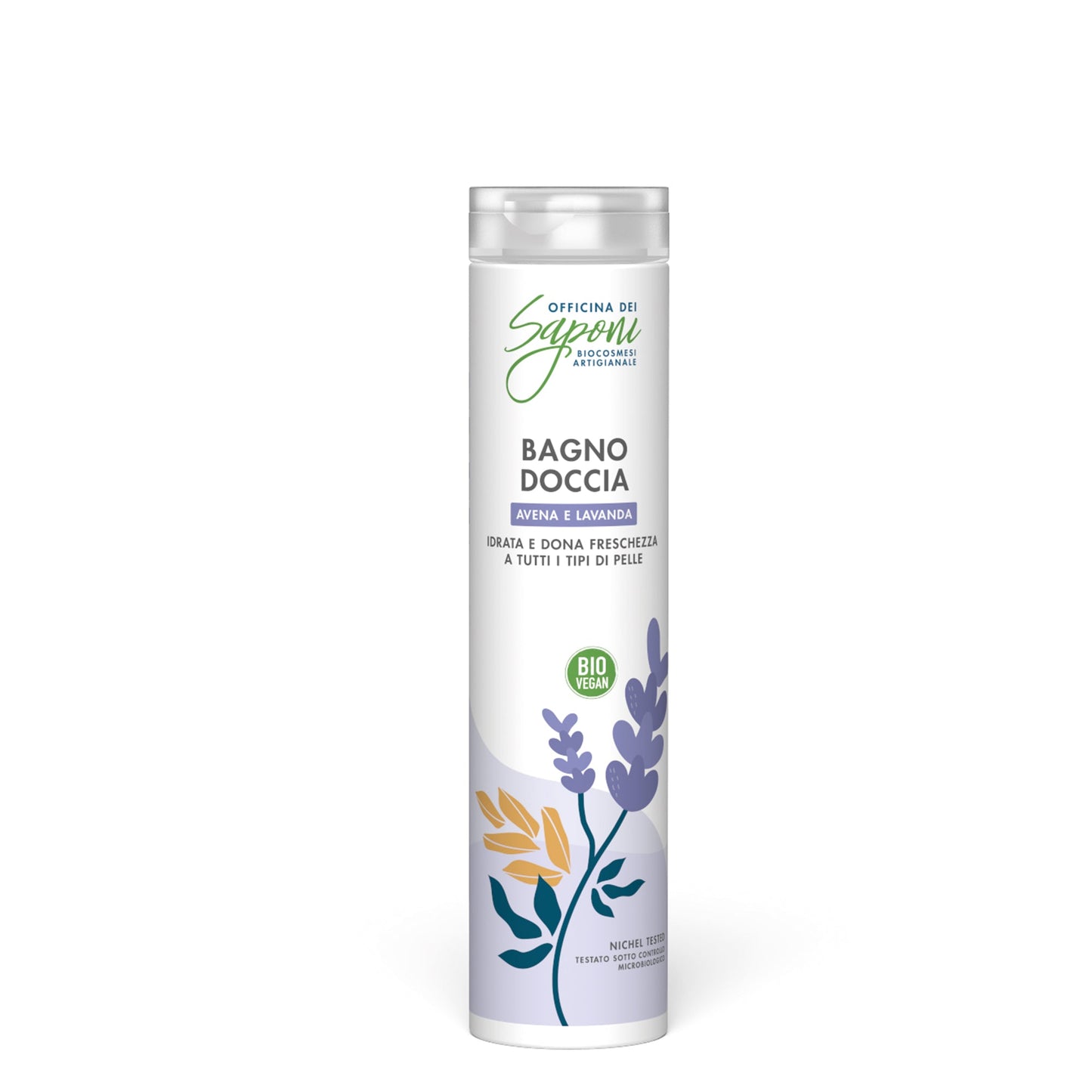 BAGNODOCCIA AVENA E LAVANDA BIOLOGICO