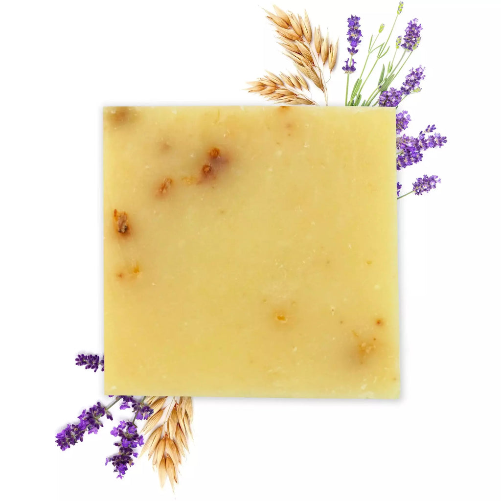 Savon biologique à l'avoine et à la lavande