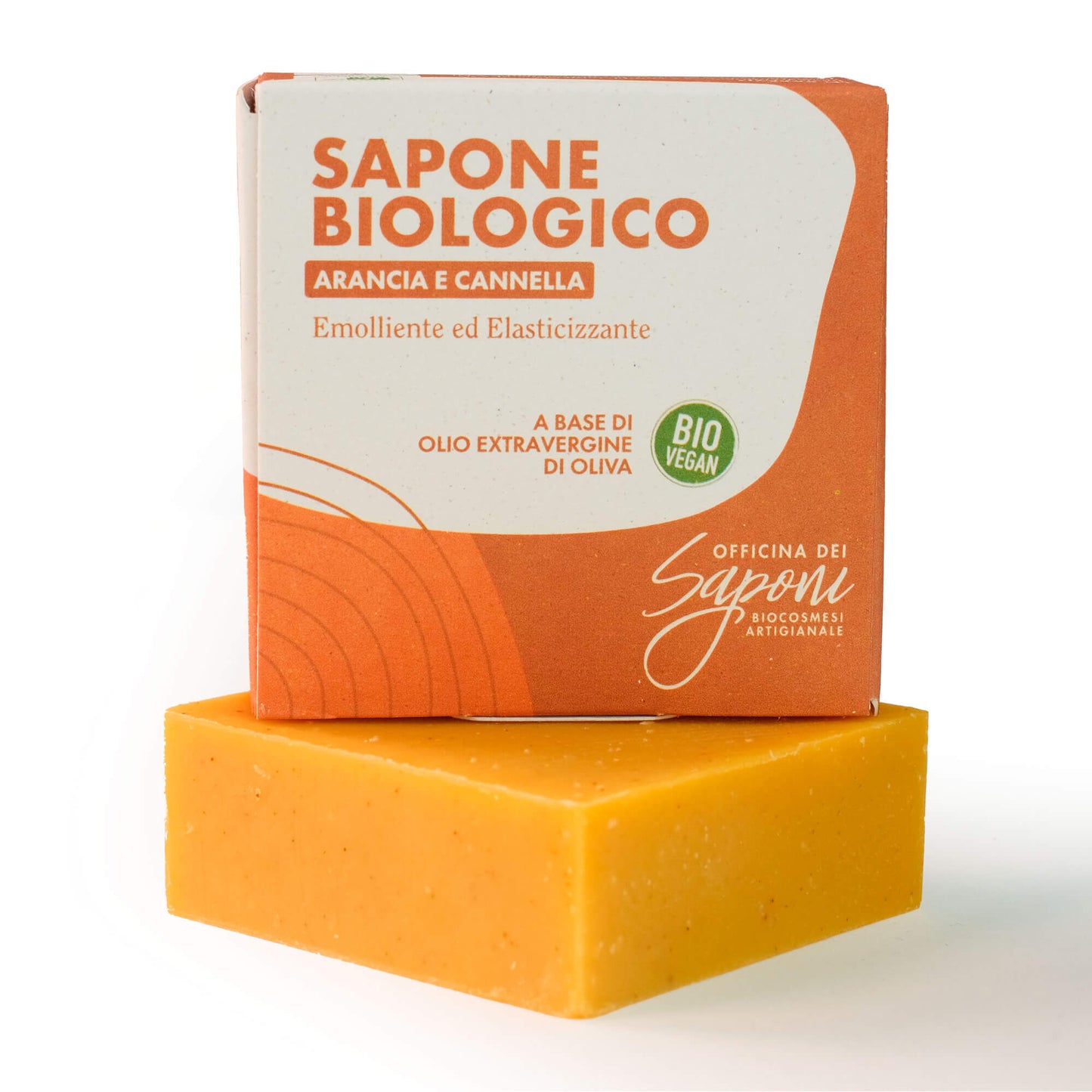 Orange and Cinnamon Organic Soap