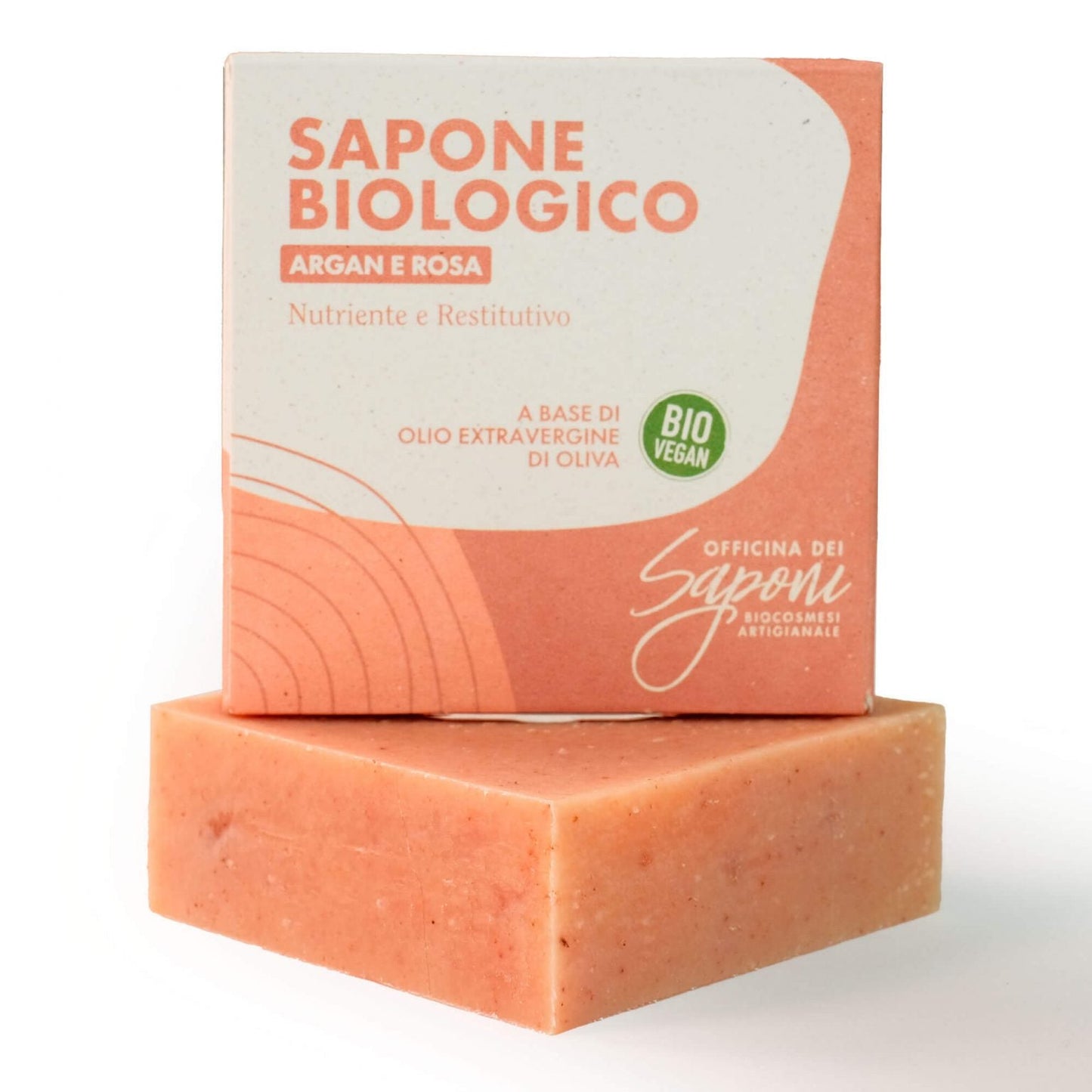 Savon Bio Argan et Rose 